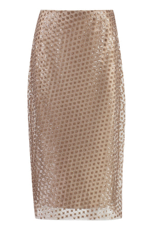 Sequin skirt-0